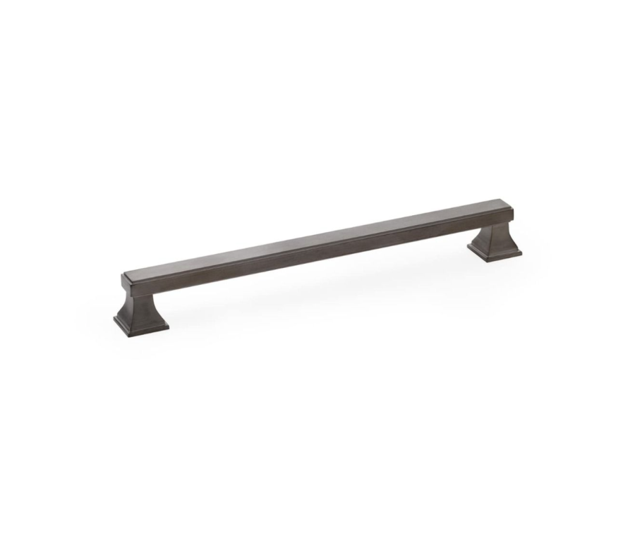 A&W Dark Bronze PVD Jesper Square Cupboard Pull Handle c/c 224mm