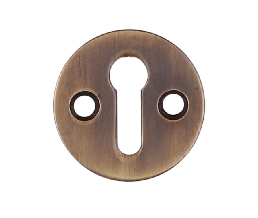Alexander and Wilks Antique Bronze Victorian Escutcheon STD Profile | AW399ABZ