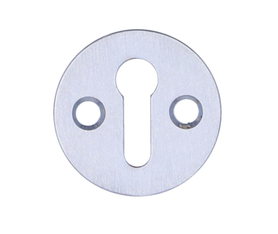 Alexander and Wilks Satin Chrome Victorian Escutcheon STD Profile | AW399SC