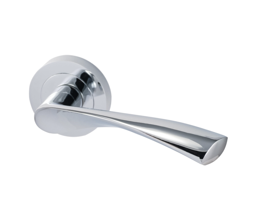 Frisco Polished Chrome Monza Trade Plus Designer Lever On Rose | 62110