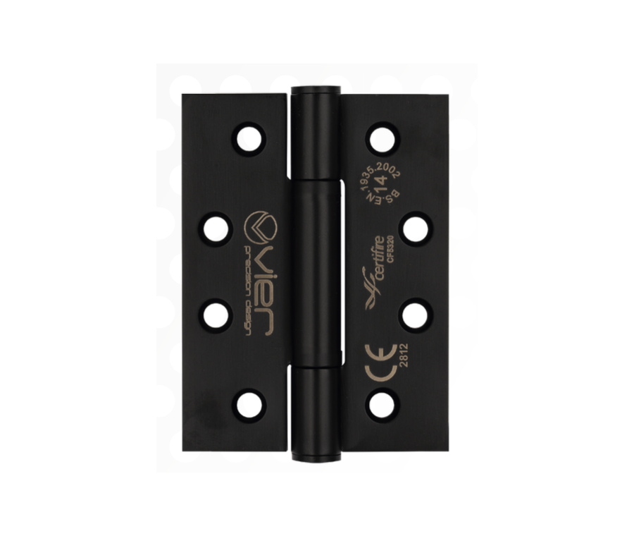 Pair Matt Black 102mm (4