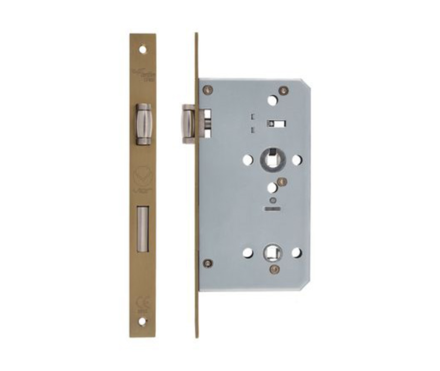 PVD Satin Brass DIN standard 60mm backset Lift to Lock | ZDL7260LLPVDSB