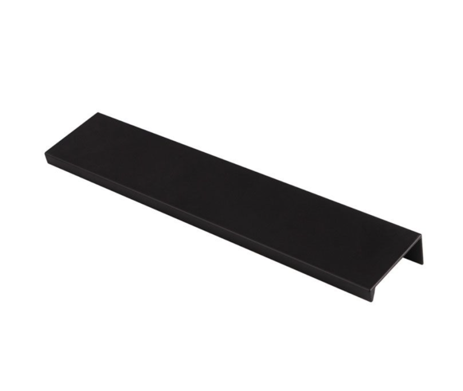 Matt Black 200mm Squared Edge Pull | FTD302CMB