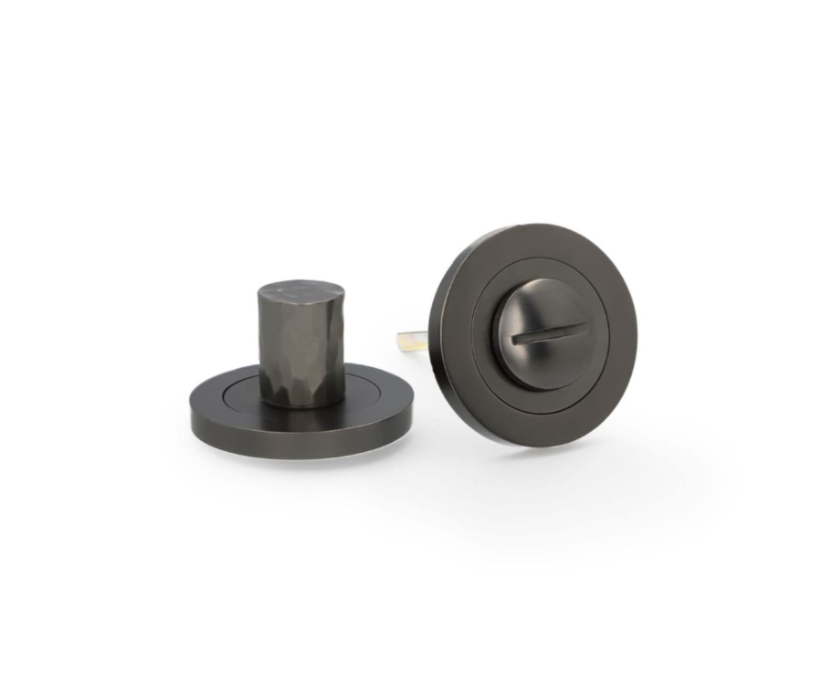 Alexander & Wilks Dark Bronze Hammered Turn and Release | AW793DBZ