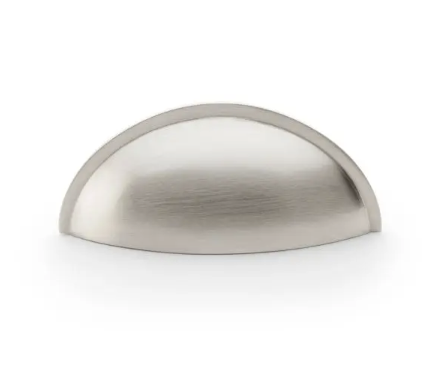 Alexander and Wilks Satin Nickel 85mm Quieslade Cup Handle | AW909SN