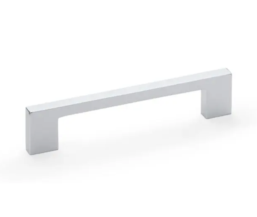 A&W Polished Chrome Marco Cupboard Pull Handle c/c 128mm | AW837-128-PC