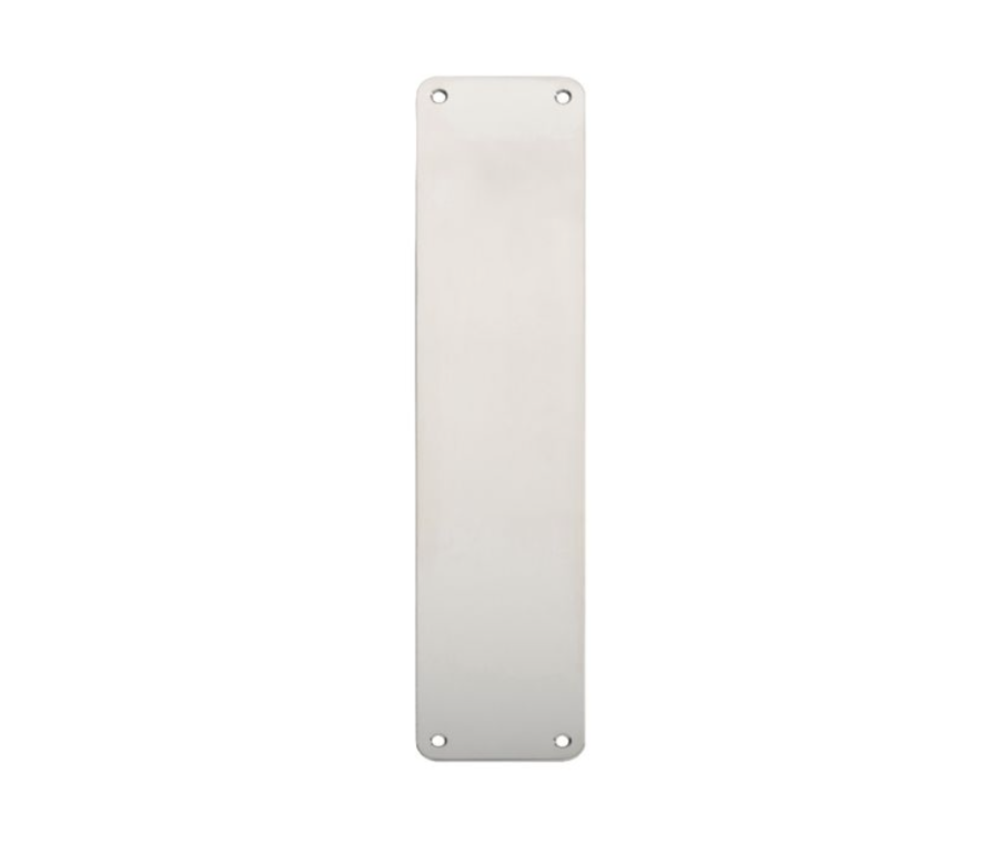 Steelworx Plain 350mm Bright Stainless Steel Finger Plate | FPP1350BSS