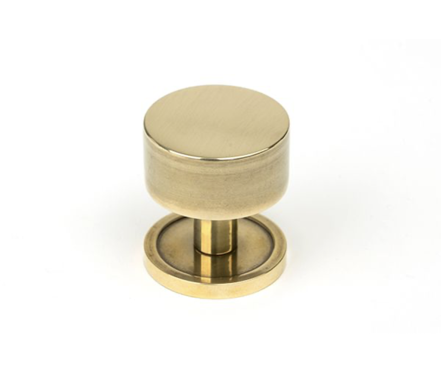 Anvil Aged Brass Kelso 32mm Cabinet Knob (Plain) | 50307