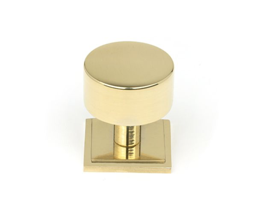 Anvil Polished Brass Kelso 32mm Cabinet Knob (Square) | 50297