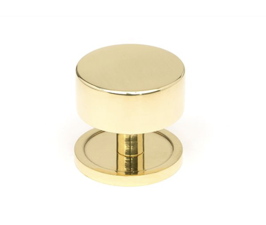 Anvil Polished Brass Kelso 38mm Cabinet Knob (Plain) | 50298