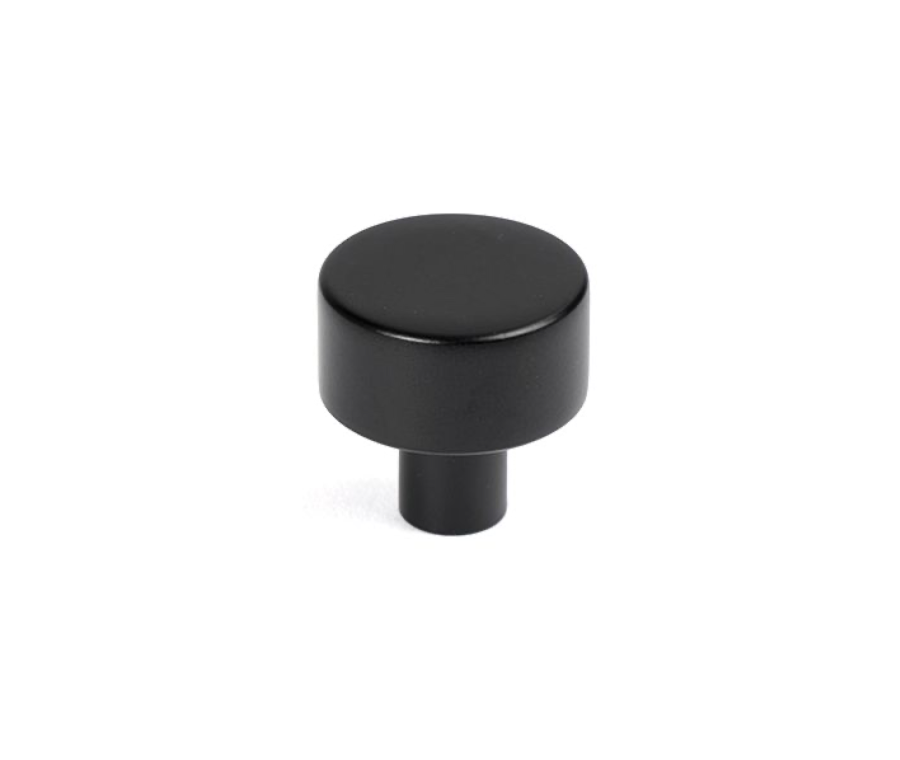 Anvil Matt Black Kelso 25mm Cabinet Knob (No Rose) | 50338