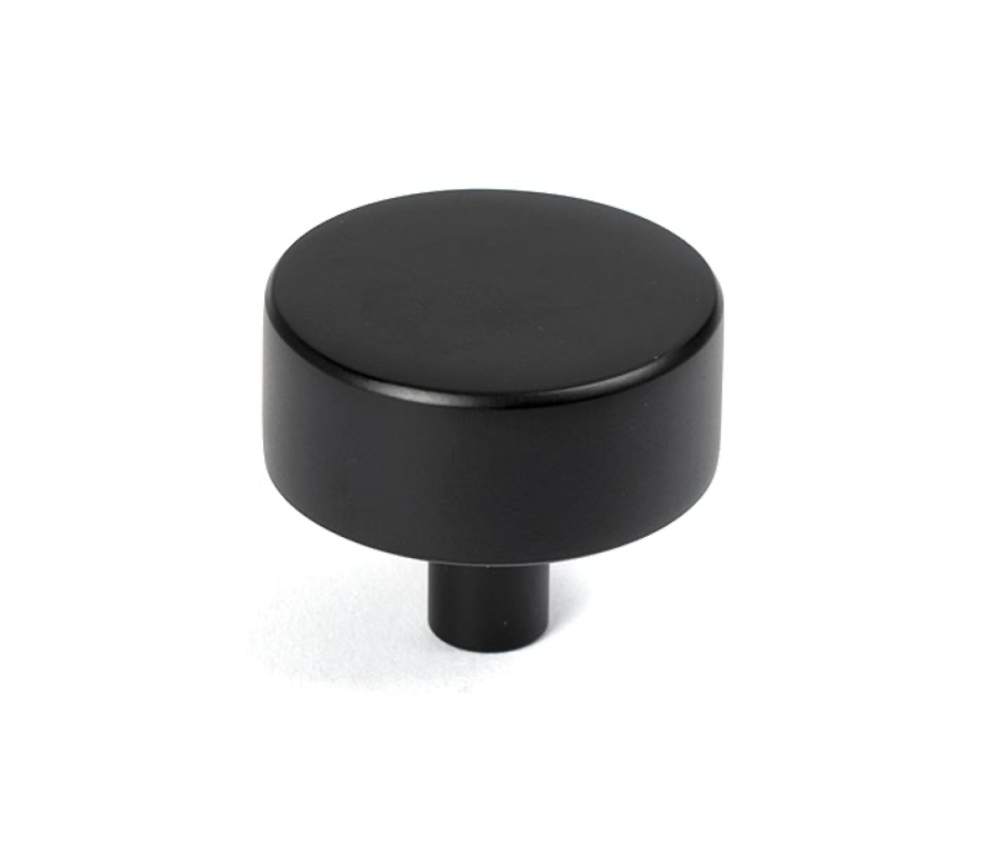 Anvil Matt Black Kelso 38mm Cabinet Knob (No Rose) | 50344