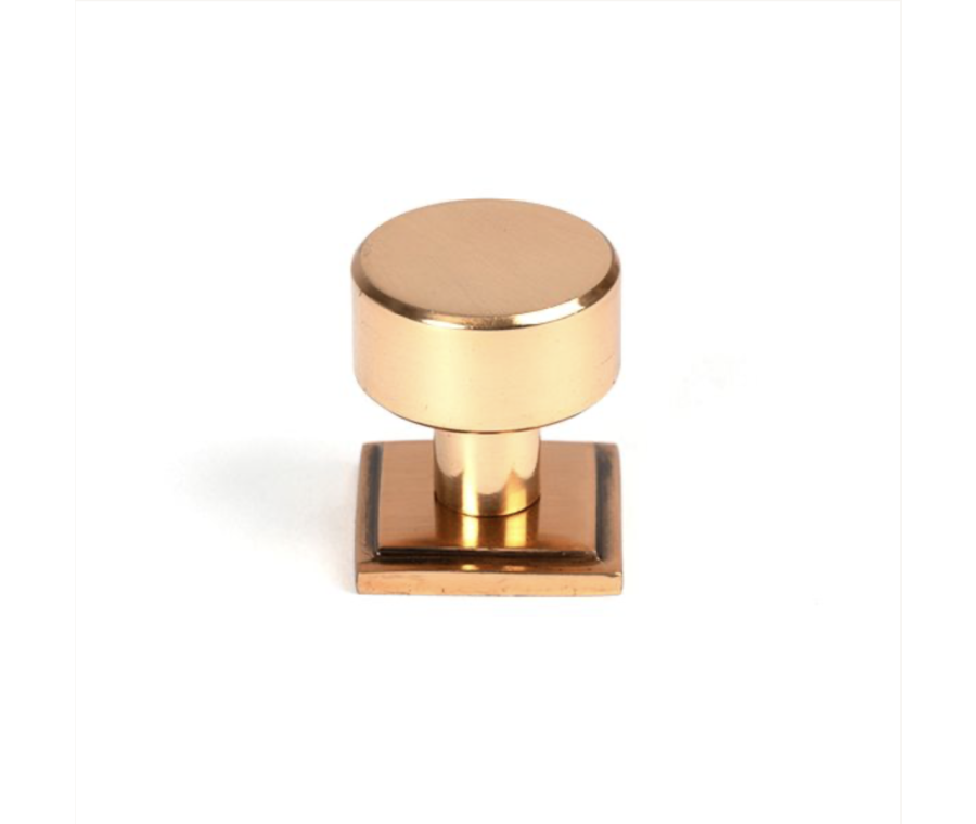 Anvil Polished Bronze Kelso 25mm Cabinet Knob (Square) | 50462