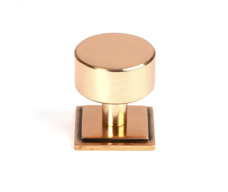 Anvil Polished Bronze Kelso 32mm Cabinet Knob (Square) | 50465