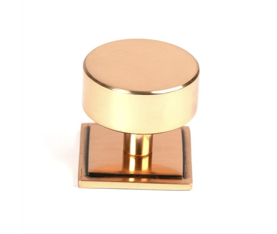 Anvil Polished Bronze Kelso 38mm Cabinet Knob (Square) | 50468
