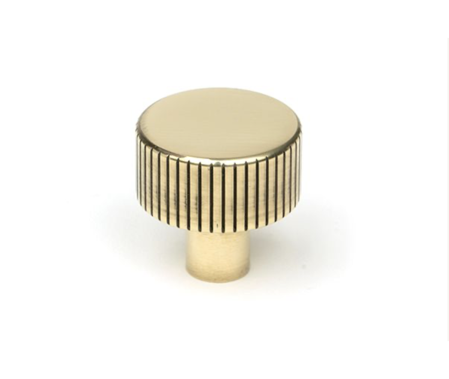 Anvil Aged Brass Judd 25mm Cabinet Knob (No Rose) | 50378