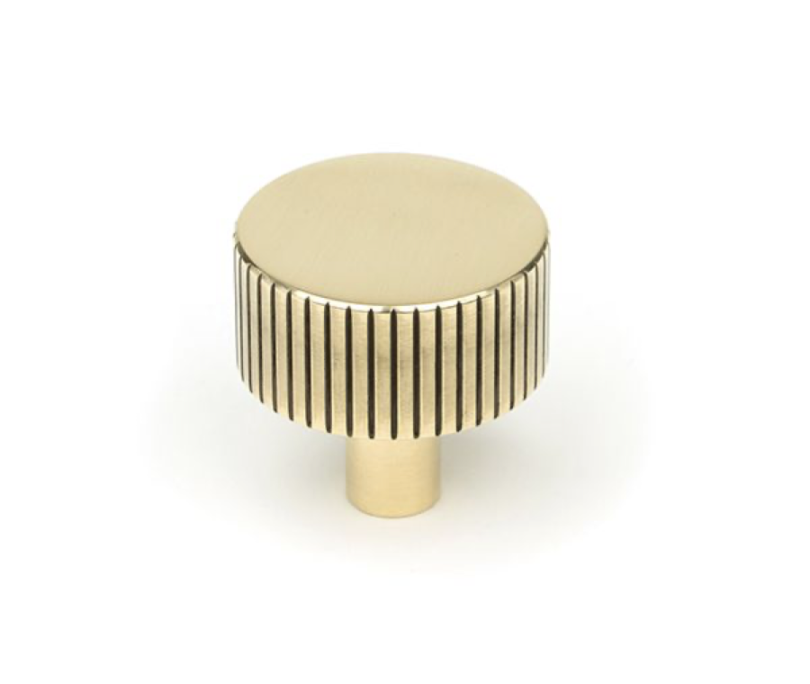 Anvil Aged Brass Judd 32mm Cabinet Knob (No Rose) | 50381