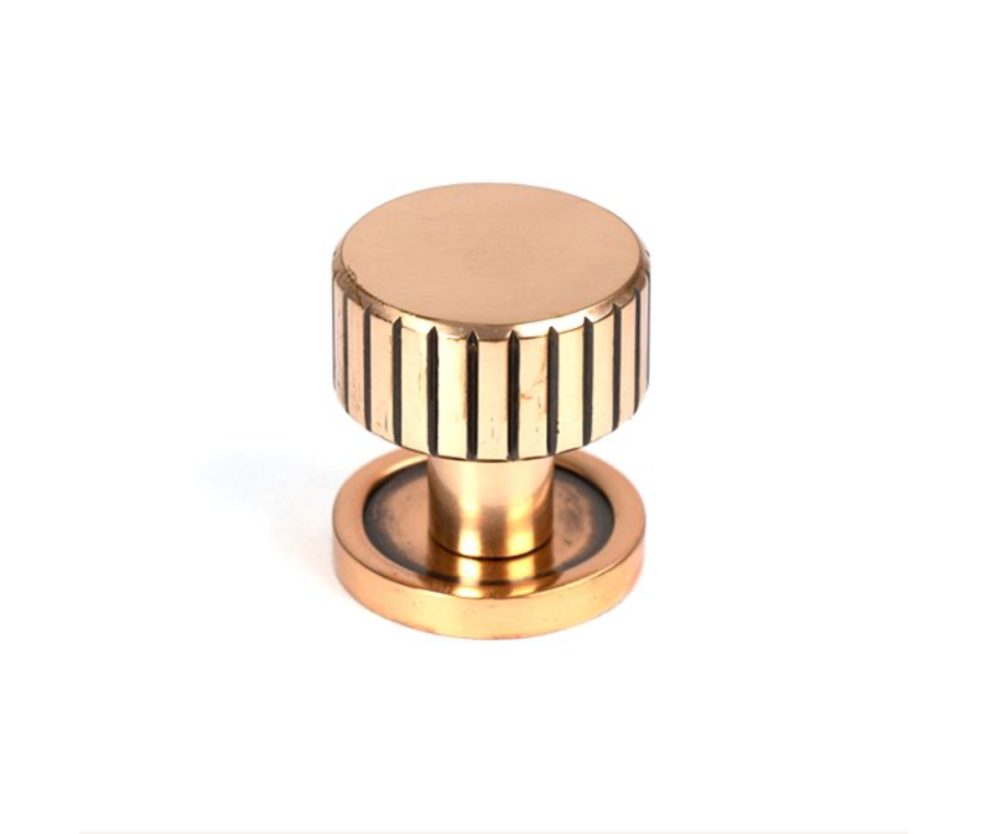 Anvil Polished Bronze Judd 25mm Cabinet Knob (Plain) | 50460