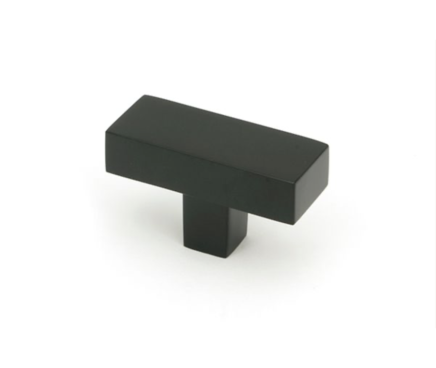 Anvil Matt Black Albers T-Bar Knob | 50735