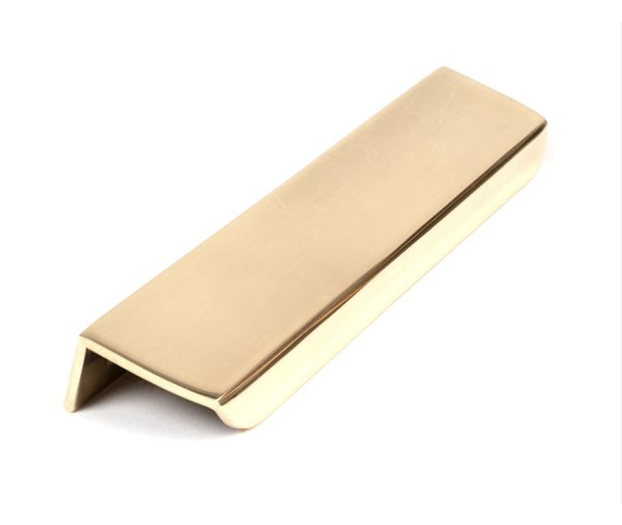 Aged Brass 200mm Moore Edge Pull | 50692