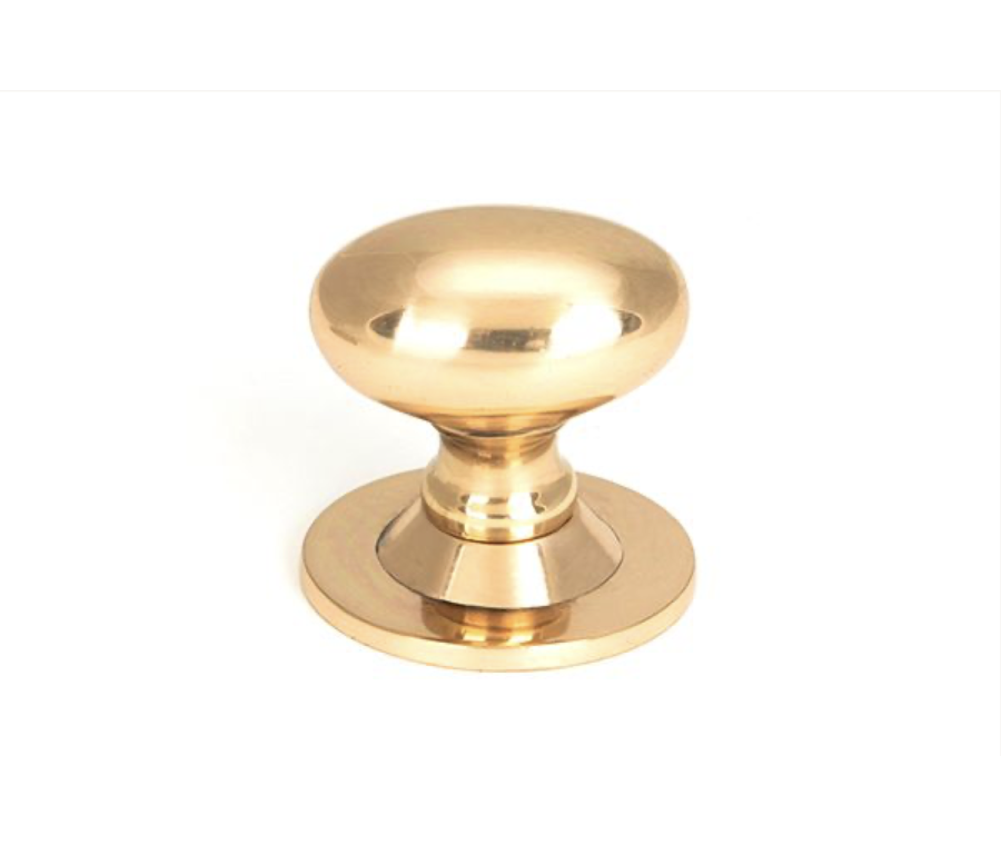 Anvil Polished Bronze Oval 40mm Cabinet Knob | 46728