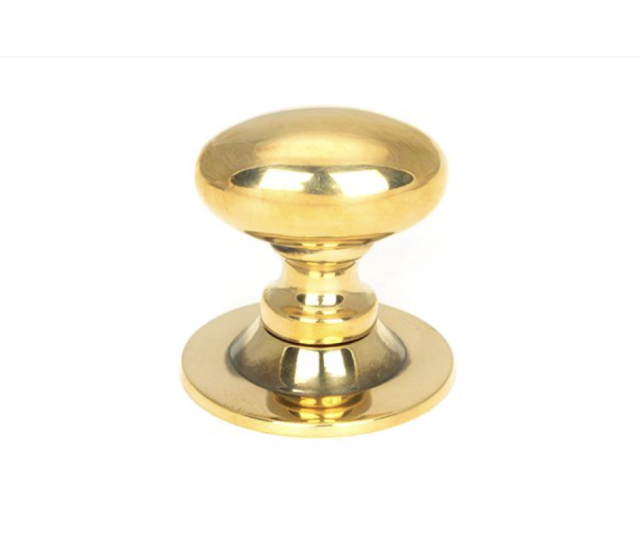 Anvil Aged Brass Oval 40mm Cabinet Knob | 46726