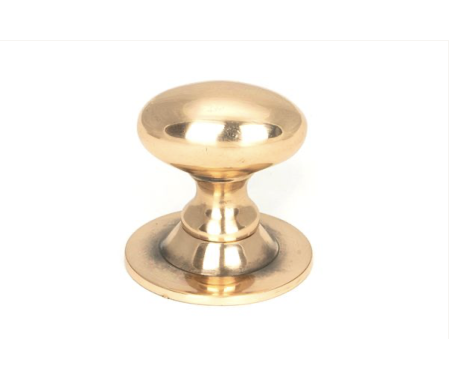 Anvil Polished Bronze Oval 33mm Cabinet Knob | 46727