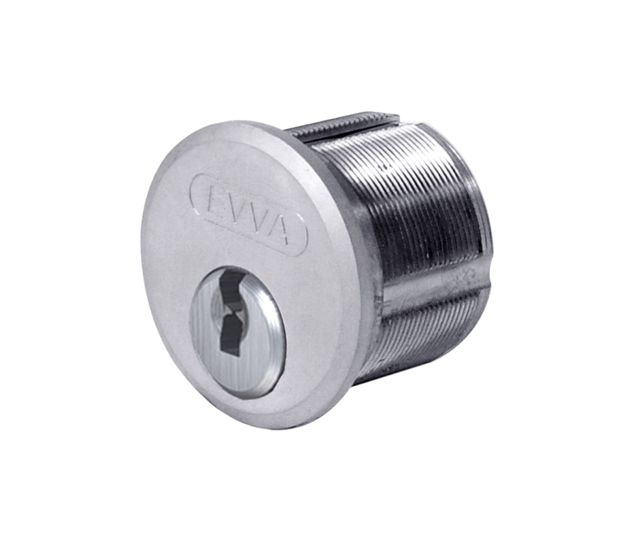 EVVA ICS RM3 Nickel Plated Screw-In Cylinder 1 Bitted | L27784