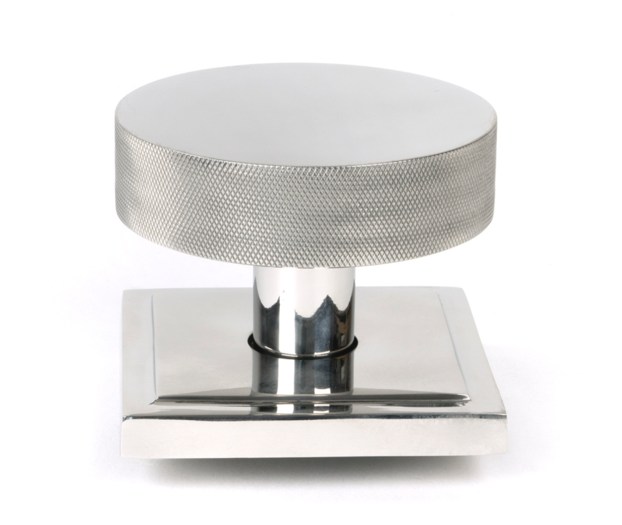 Polished Marine SS (316) Brompton Centre Door Knob (Square) | 46769