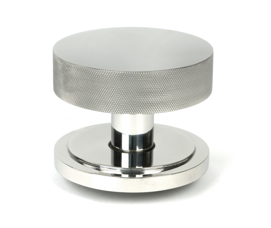 Polished Marine SS (316) Brompton Centre Door Knob (Art Deco) | 46767