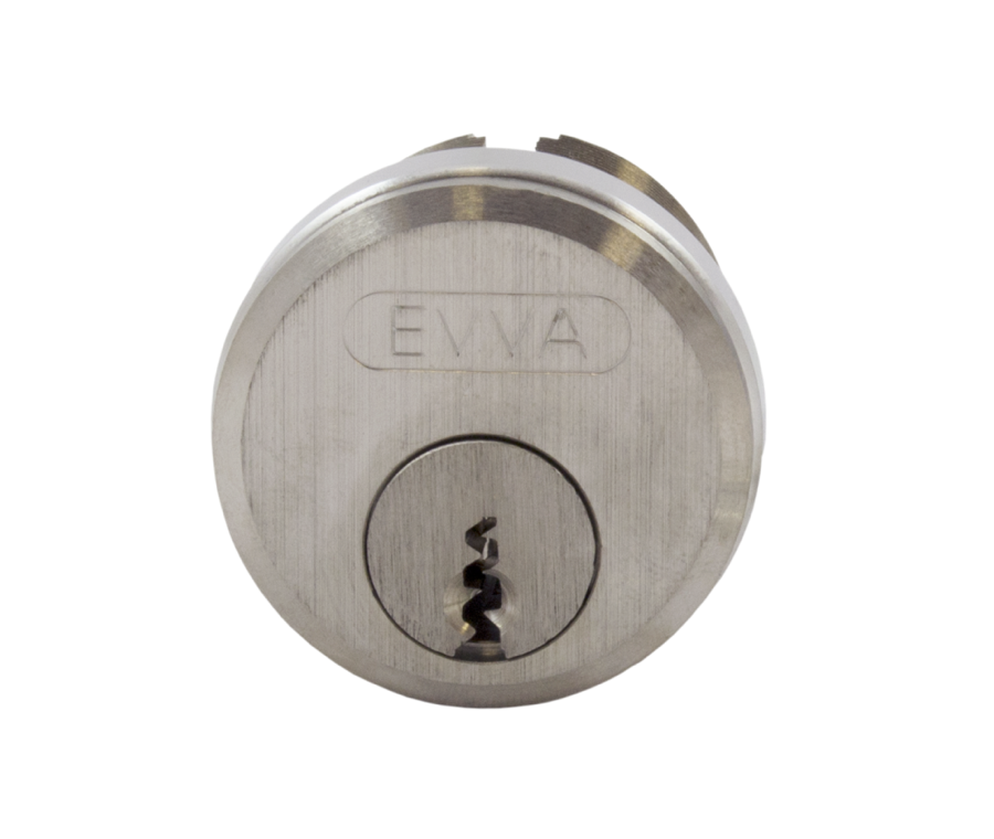 EVVA EPS RM3 Nickel Plated Screw-In Cylinder 1 Bitted | L17557