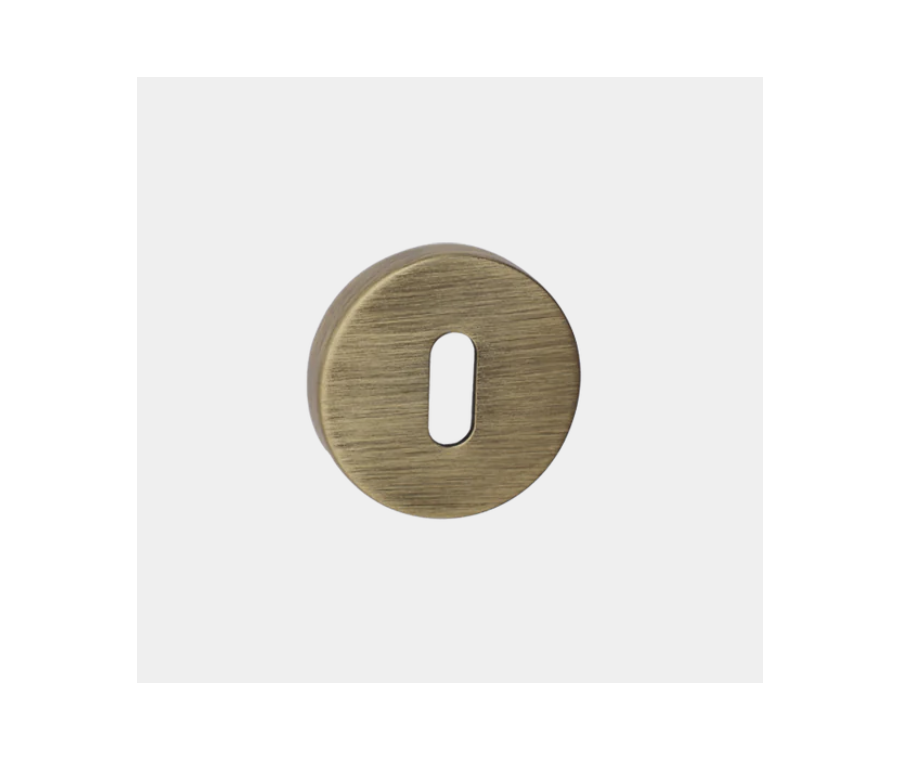 Pair Orno Matt Bronze Round Standard Escutcheon | SYS002ABM