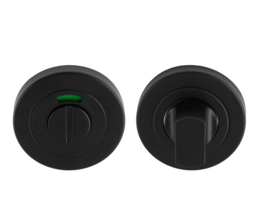Eurospec Matt Black Steel Turn & Release | CST1015MB