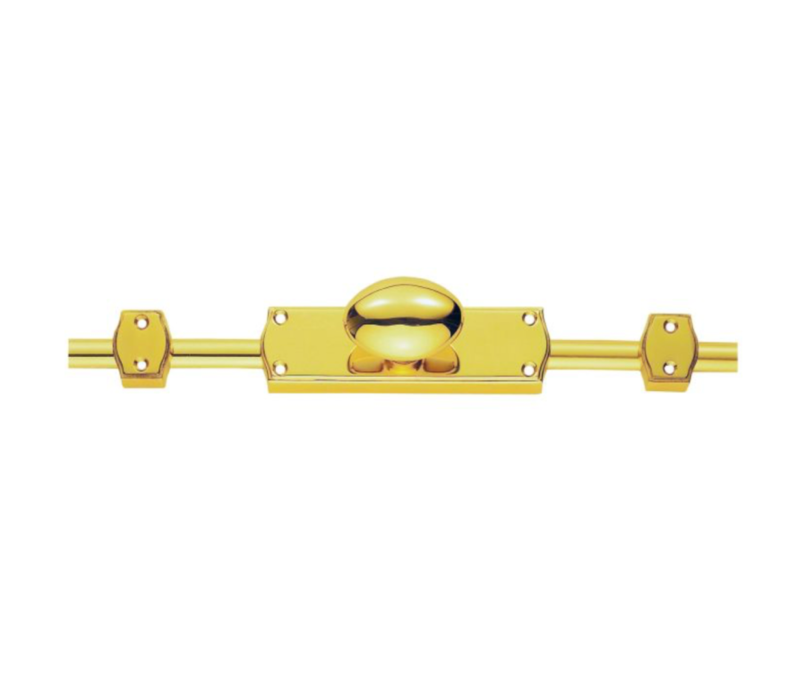 Carlisle Brass  Espagnolette Bolt-Oval Knob PB | ES34PB