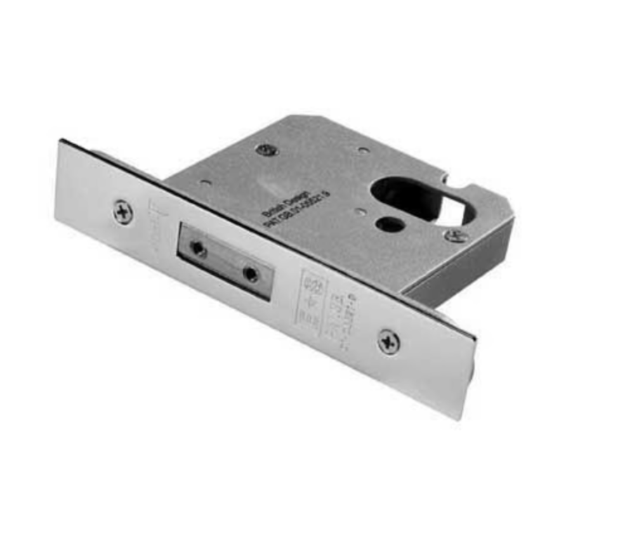 64mm Satin Stainless Steel Easi T Oval Profile Deadlock | ODS5025SSS