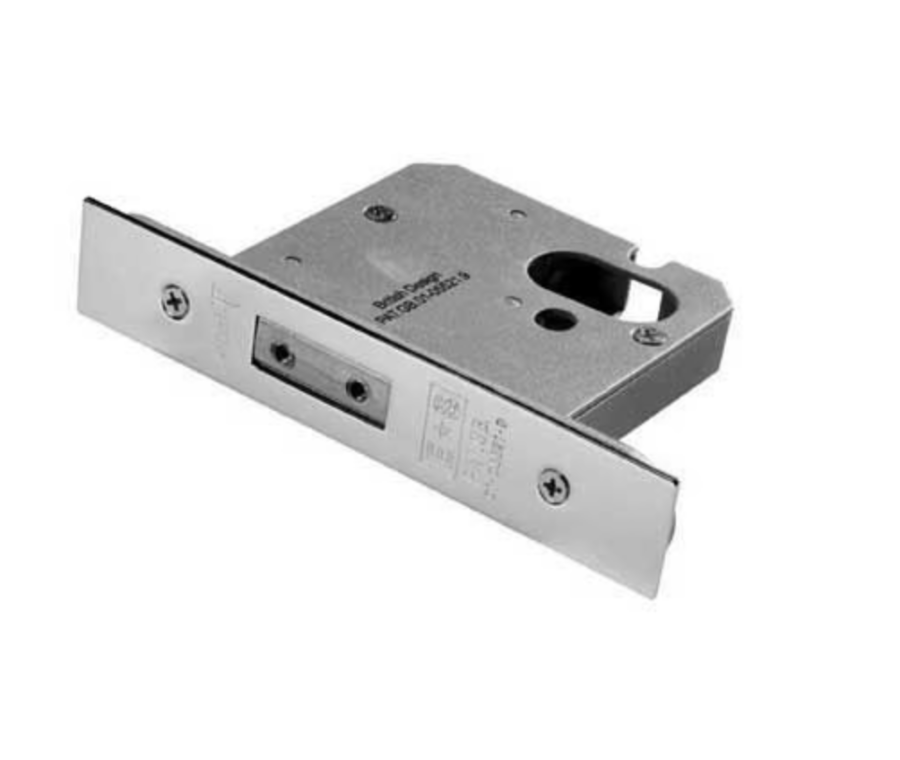 76mm Satin Stainless Steel Easi T Oval Profile Deadlock | ODS5030SSS
