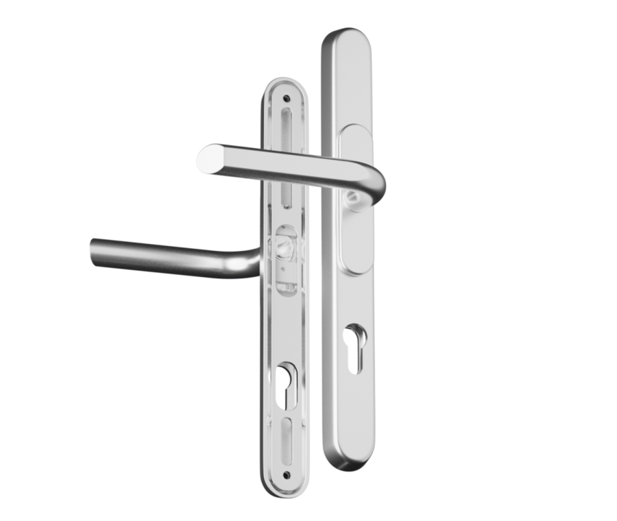 CHAMELEON Brushed Silver Pro XL 59-92mm Centres Adjustable Handle
