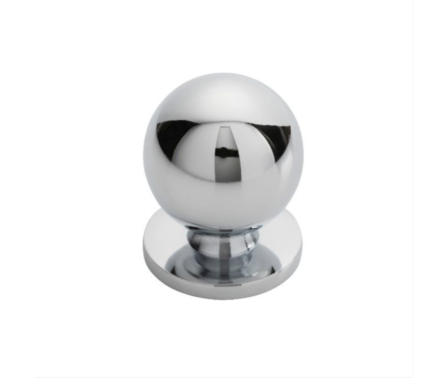 Carlisle Brass Polished Chrome 30mm Ball Knob | CH6DCP