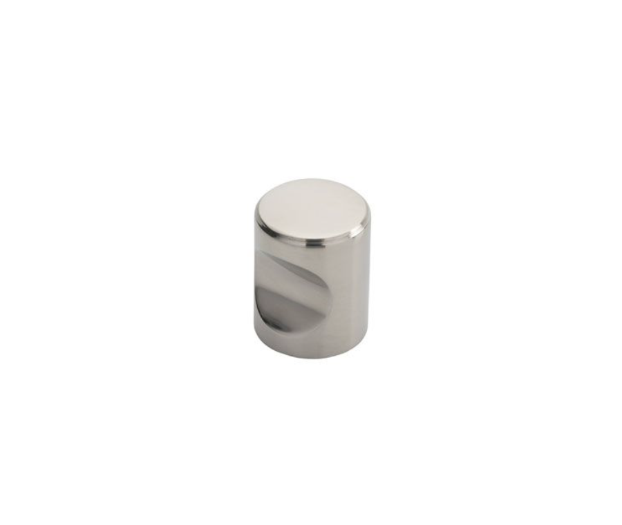 Carlisle Brass Polished Stainless Steel 16mm Cylindrical Knob | FTD430APS