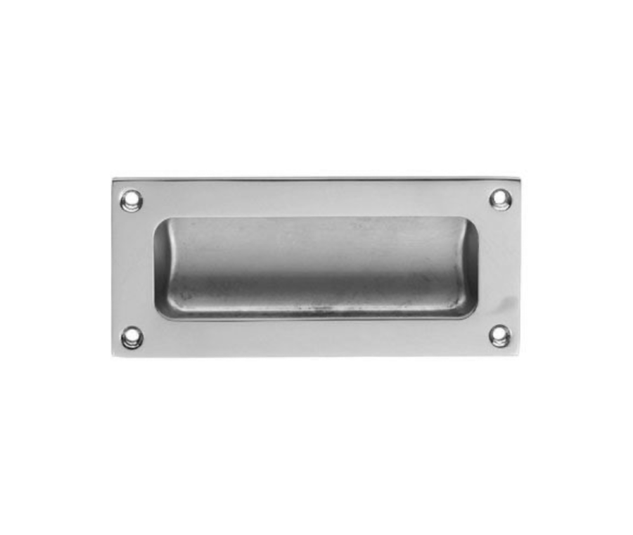 Carlisle Brass Polished Chrome 102mm Flush Pull | AQ90CP