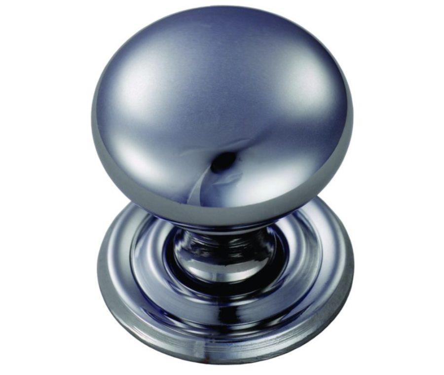 Polished Chrome 32mm Hollow Victorian Knob | FTD1265BCP