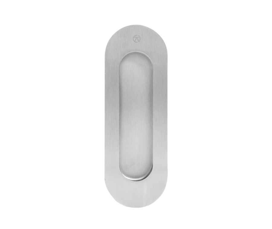 Satin Stainless Steel Marine Grade 316 Flush Pull Handle  | FP150 SSS