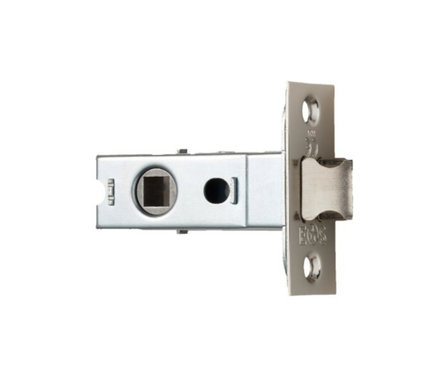 Eurospec 76mm Nickel Plated Tubular Mortice Latch Square | TLE5030NP