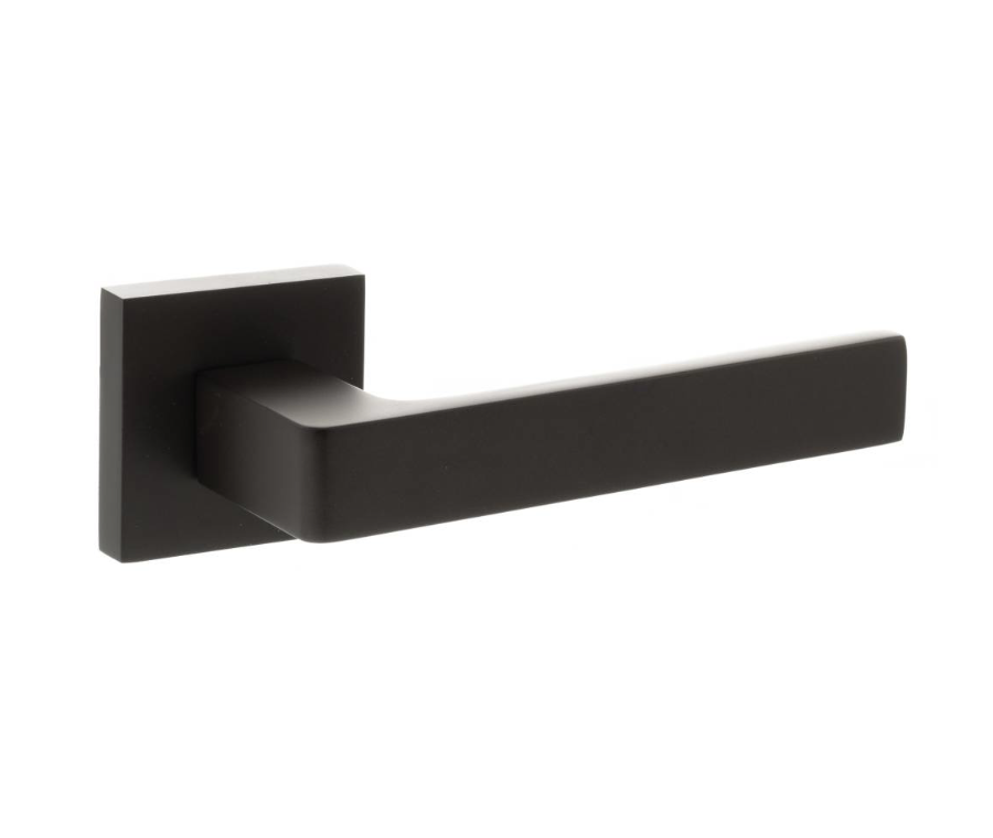 Set Urban Dark Bronze Status Montana Lever on Square Rose | S40SUDB