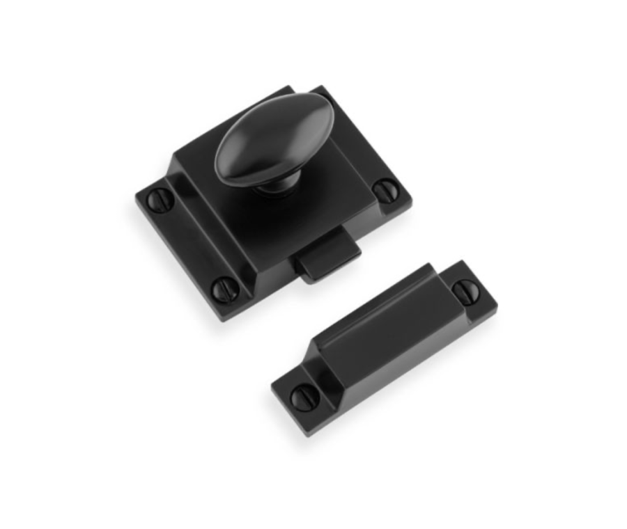 Alexander and Wilks Black Cupboard Latch | AW730BL