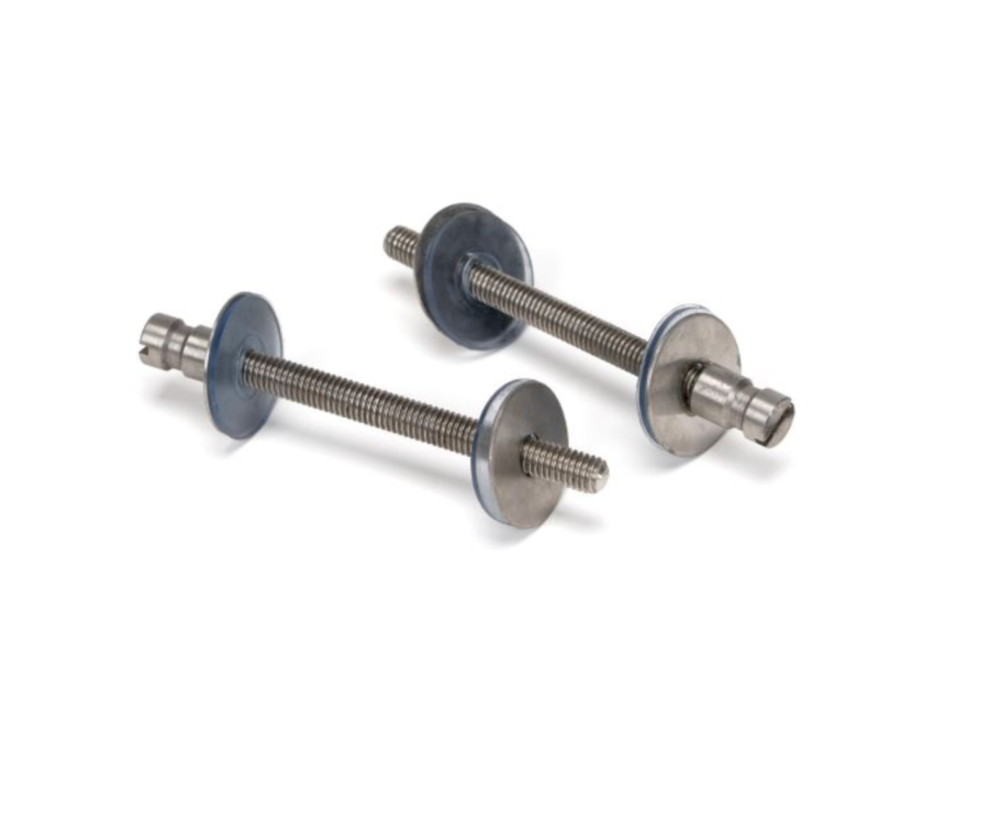 Satin SS (304) 100mm Back to Back Fixings for T Bar (2)