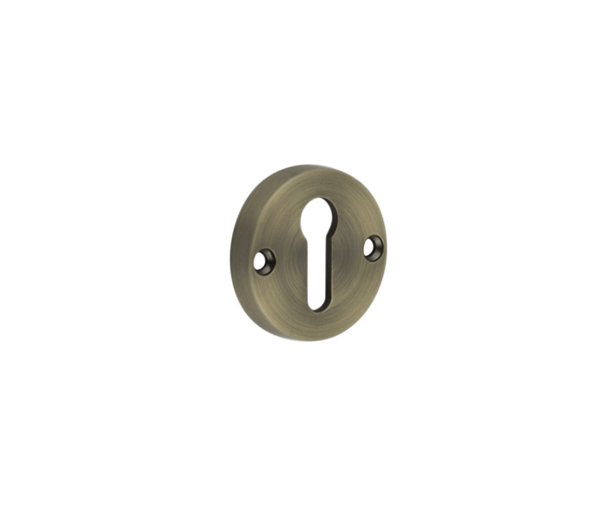 Frelan Antique Brass Contemporary Escutcheon | JV866AB