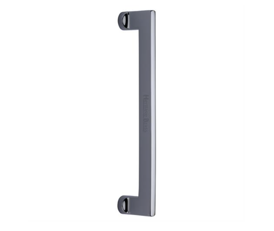 Heritage Brass Polished Chrome Apollo Door Pull Handle 307mm