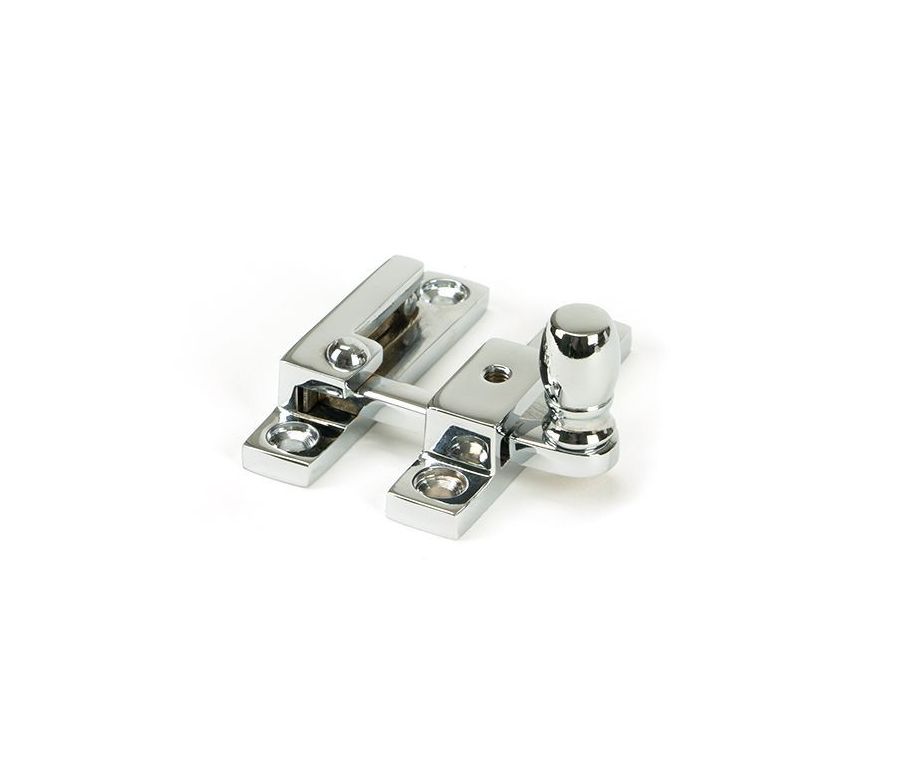 From the Anvil Polished Chrome Mushroom Quadrant Fastener - Narrow | 45999