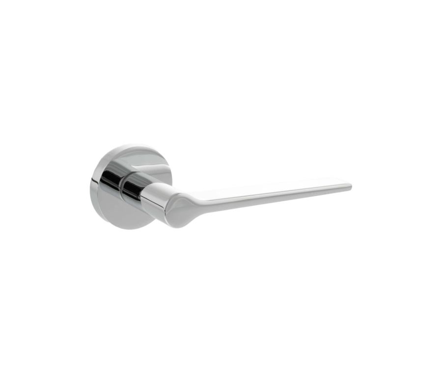 Set Polished Chrome Laviano Lever Door Handle | SPR180PC